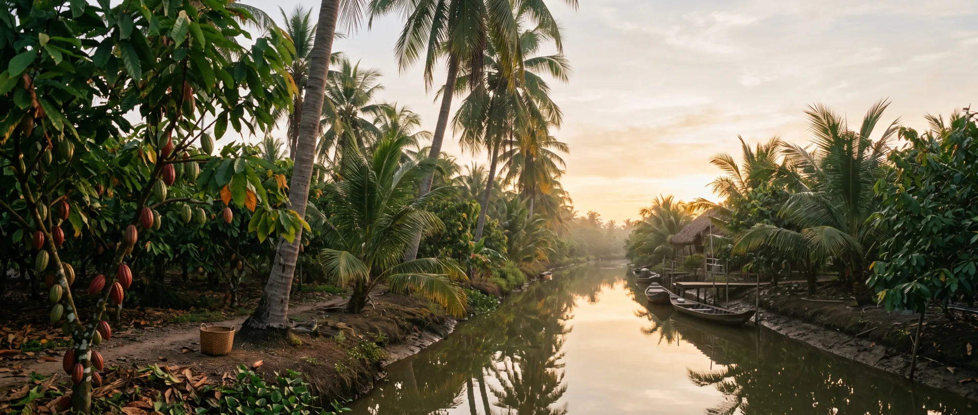 Single-origin Trinitario, from the Mekong Delta.